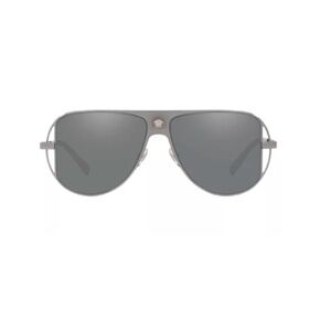 Versace 2212 1001/6G 57 Gunmetal flash mirror Sunglasses VE 2212